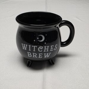 Mystical Black Cauldron Mug for Coffee & Tea